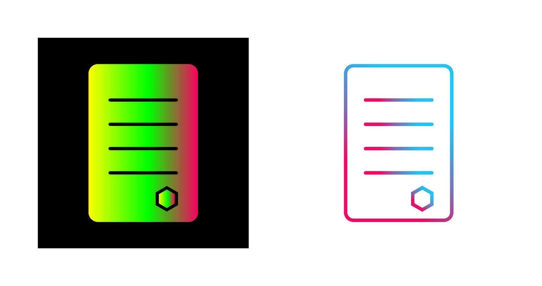 Unique Reports Vector Icon