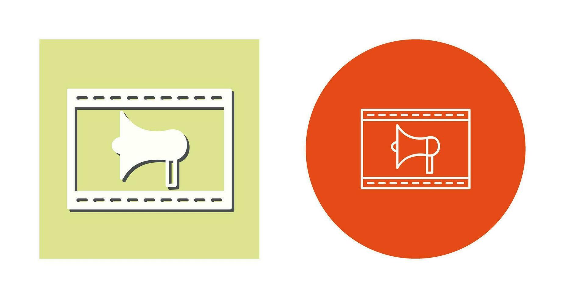 Unique Internet Ads Vector Icon