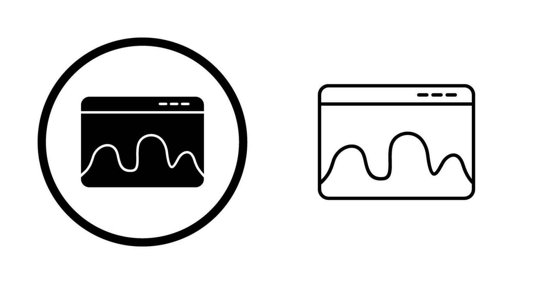 Webpage Statistics Vector Icon