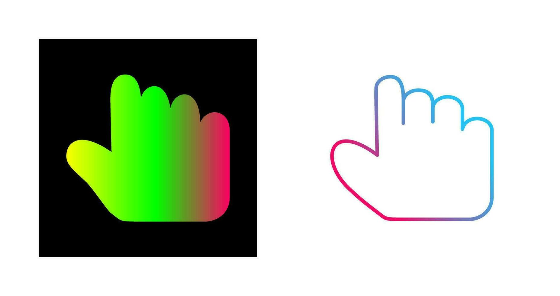 Unique Hold Vector Icon