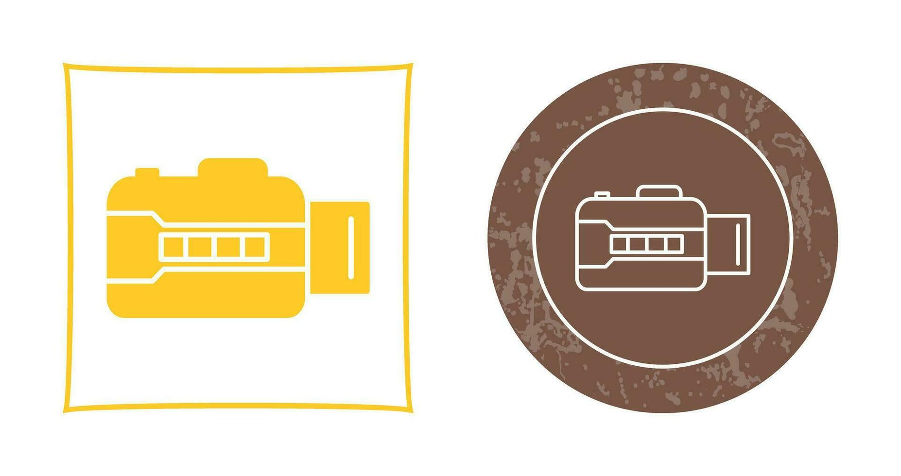 Unique Open Camera Vector Icon