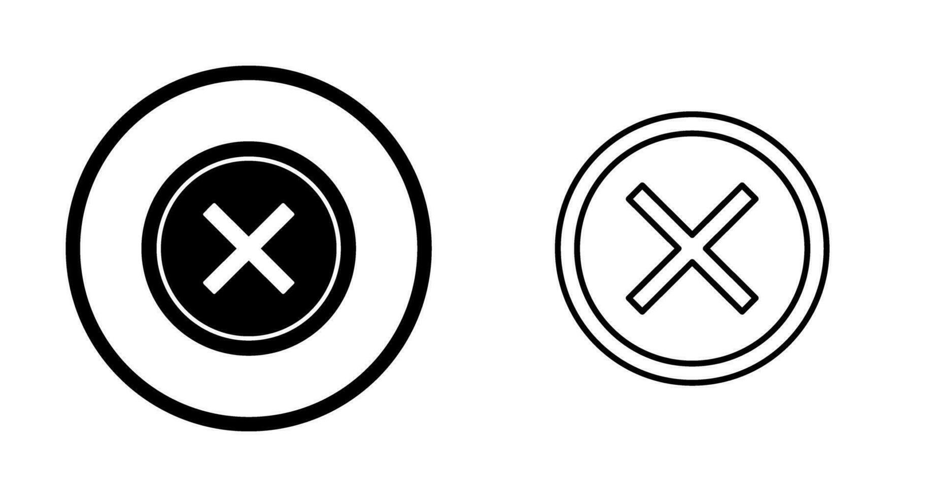 Do Not Cross Vector Icon