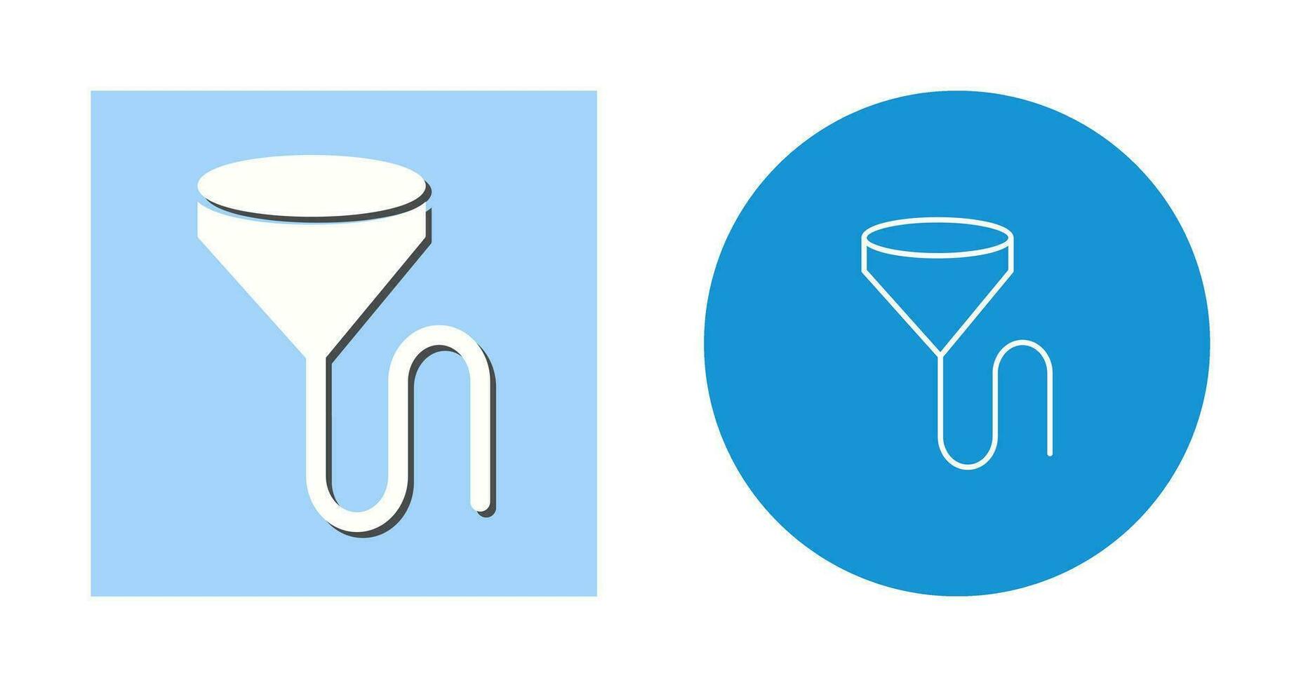 Unique Beer Bong Vector Icon