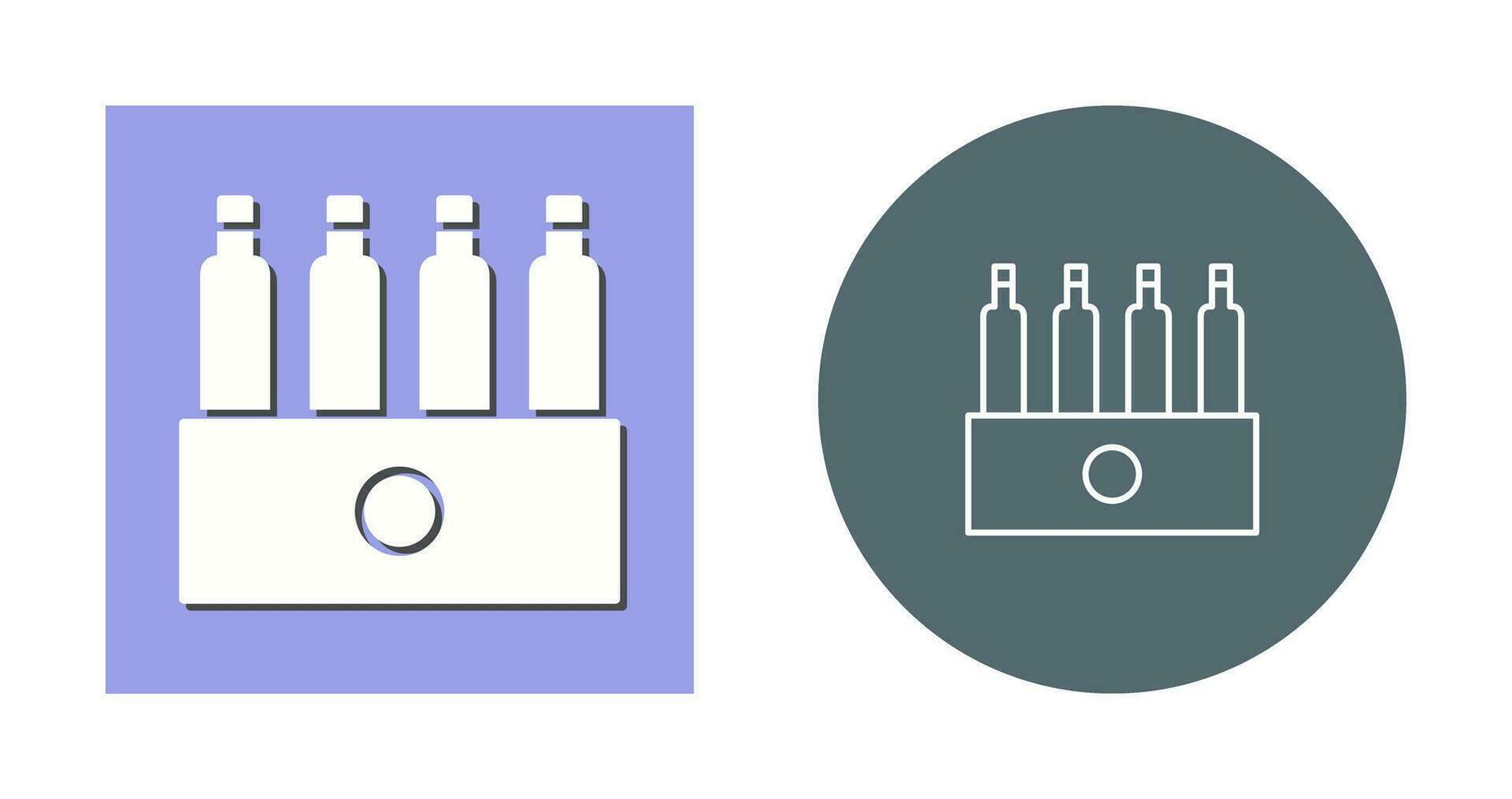 Unique Pack of Beers Vector Icon