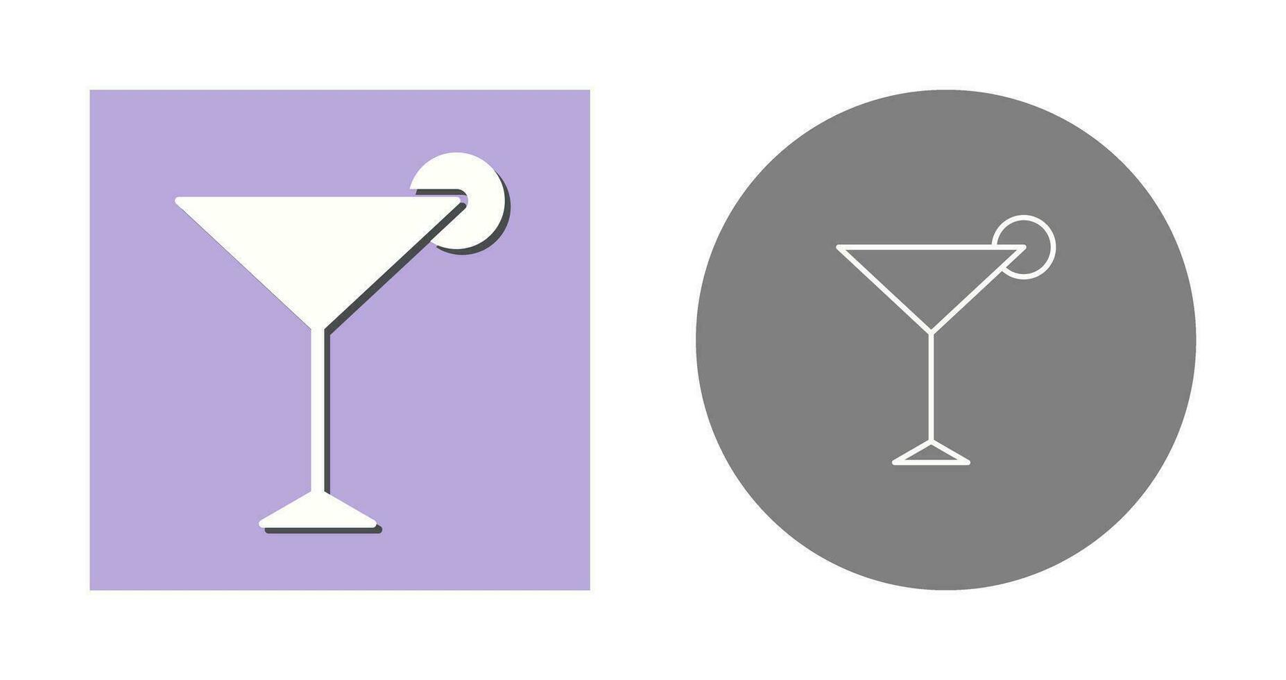 Unique Cosmopolitan Vector Icon