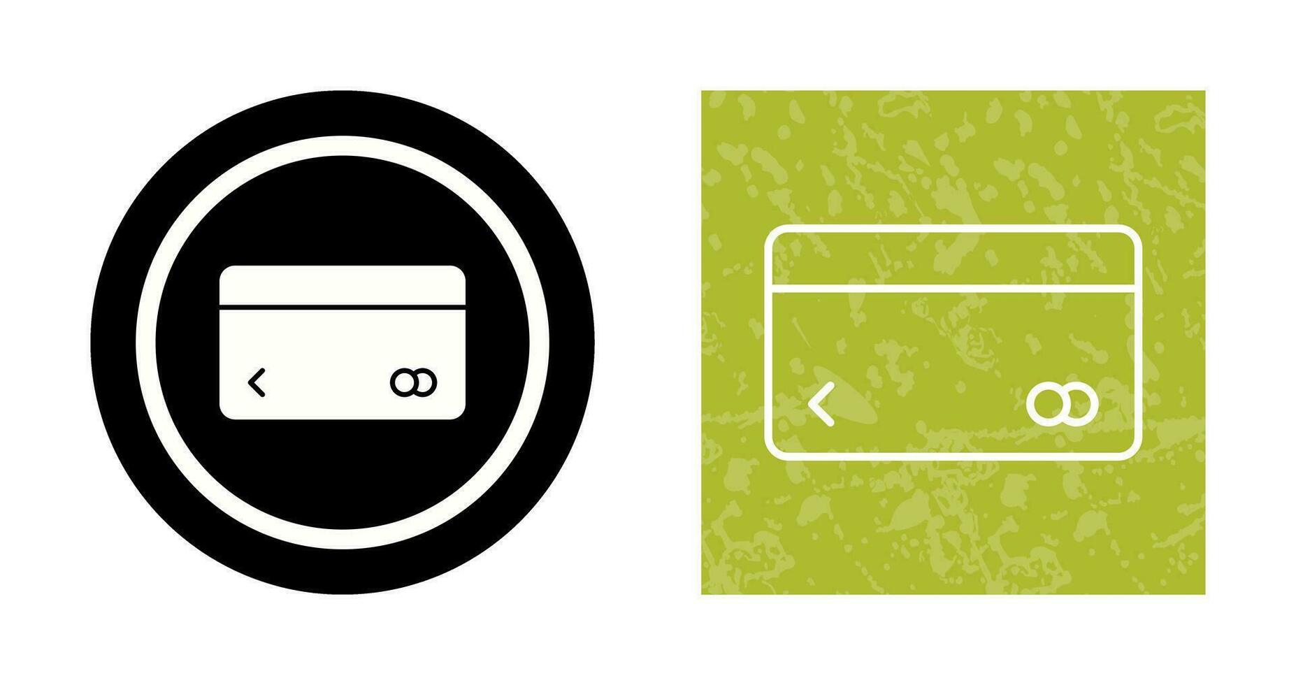 Unique Credit Card Vector Icon