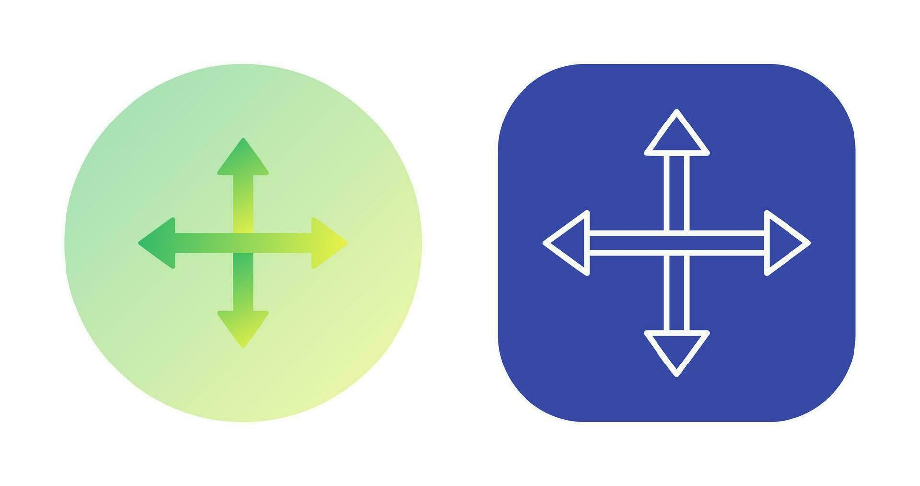Unique Move Vector Icon