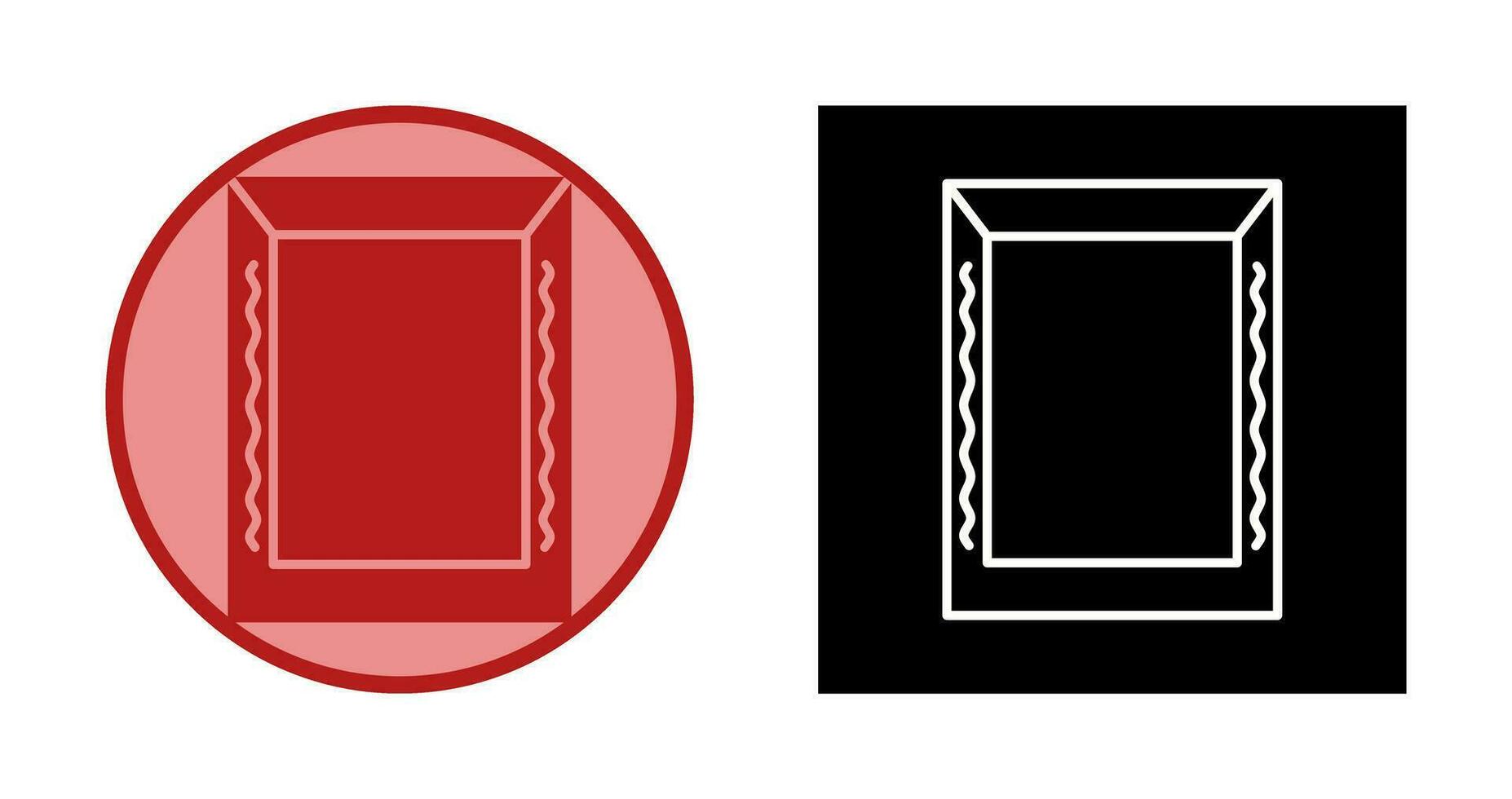 Unique Frame Vector Icon