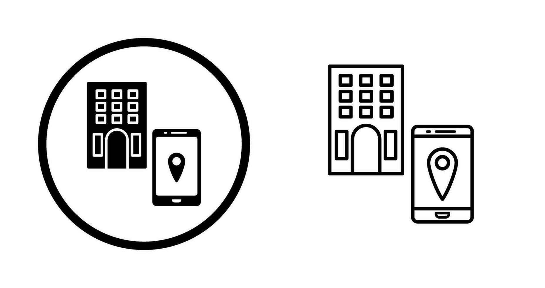 Find Hotel Vector Icon