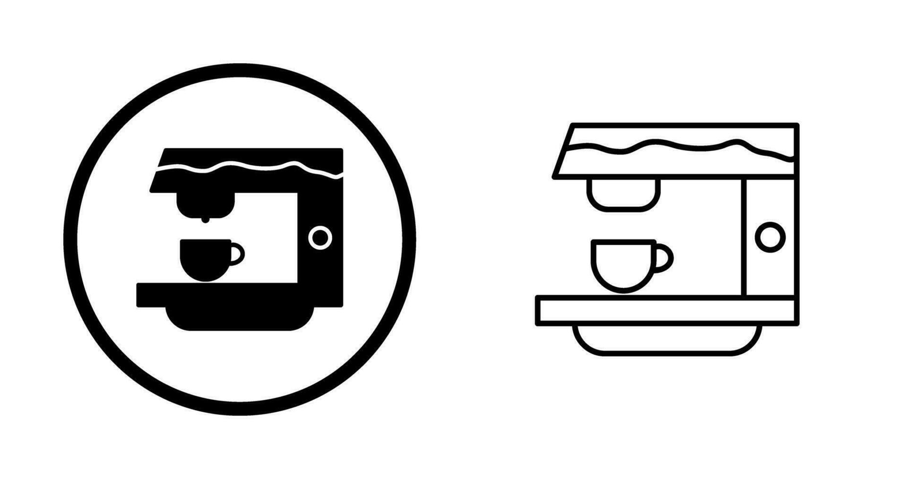 Coffee Machine Vector Icon