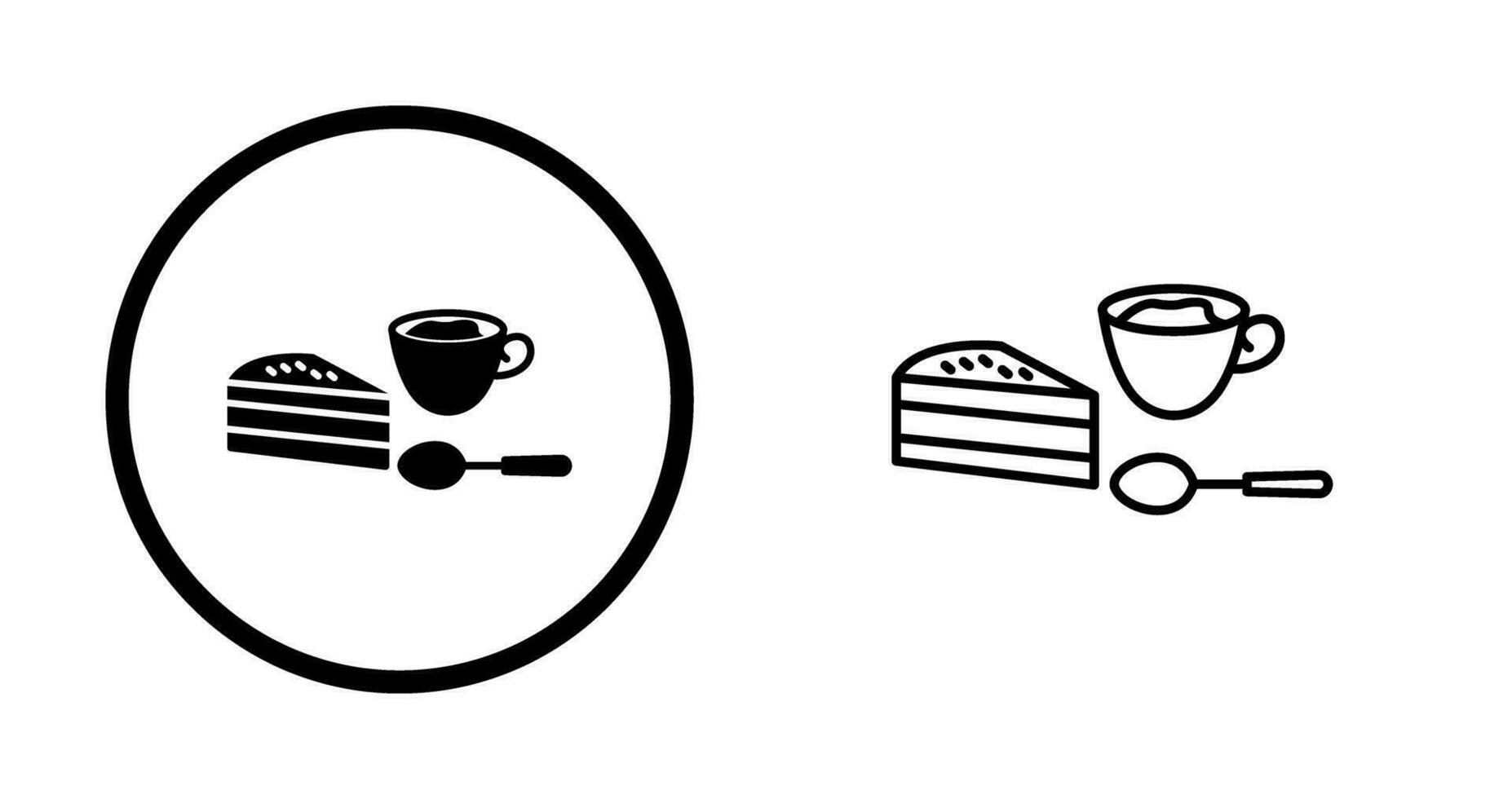 Coffee Served Vector Icon