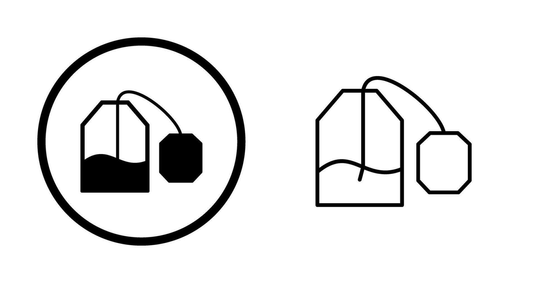 Tea Bag Vector Icon