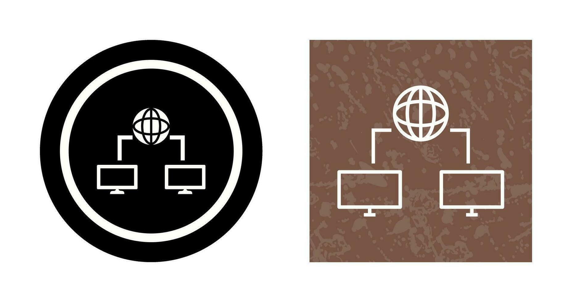 Unique Internet Connectivity Vector Icon