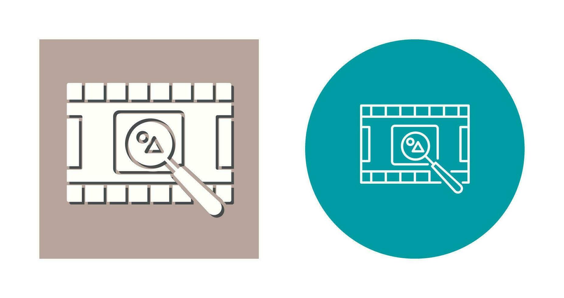 Unique Find Picture Vector Icon