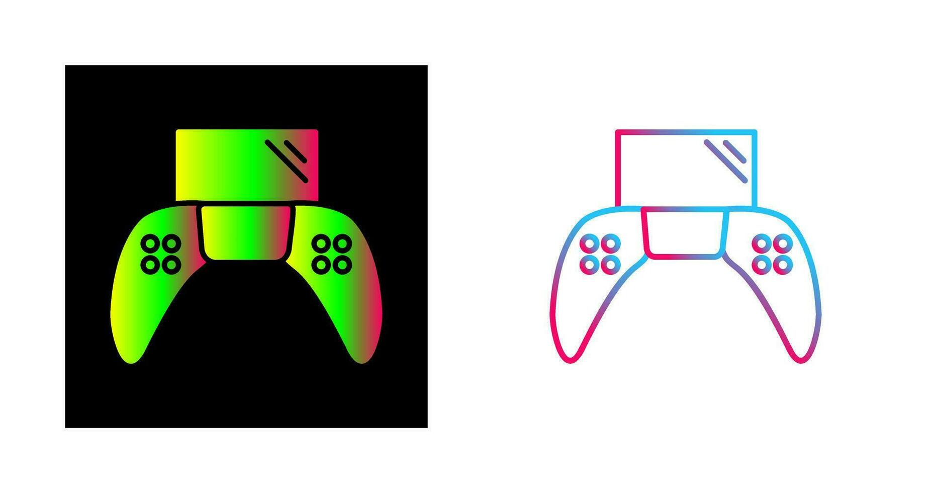 Unique Play Station Vector Icon