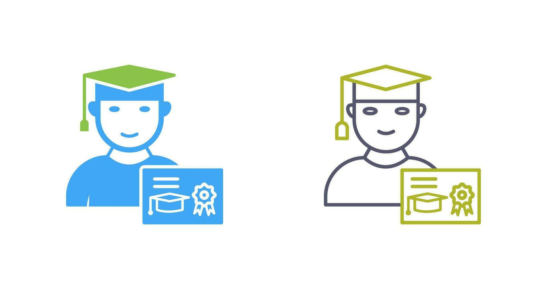 Unique Receiving Degree Vector Icon