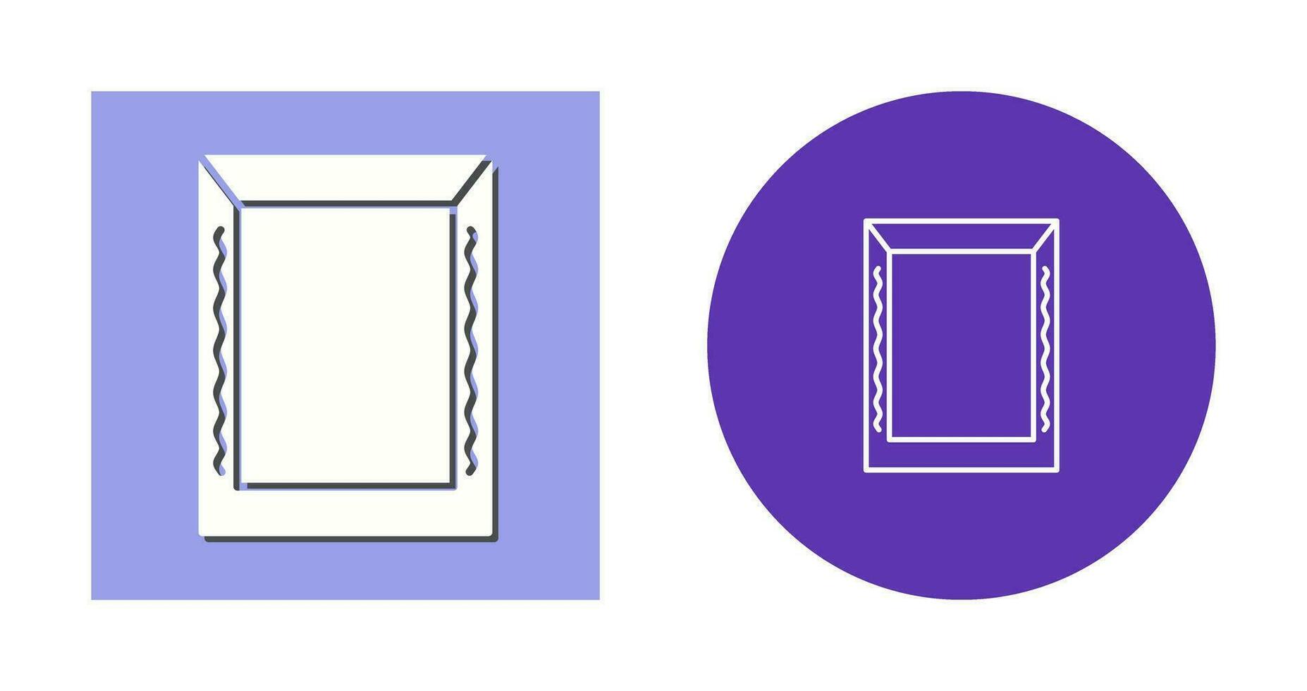 Unique Frame Vector Icon