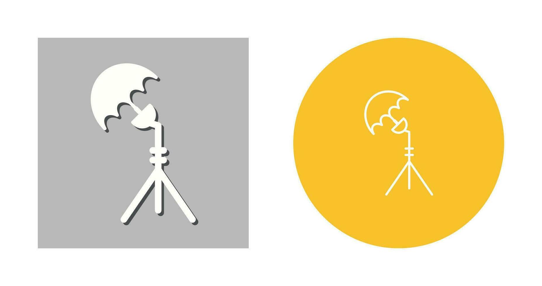 Unique Light Stand Vector Icon