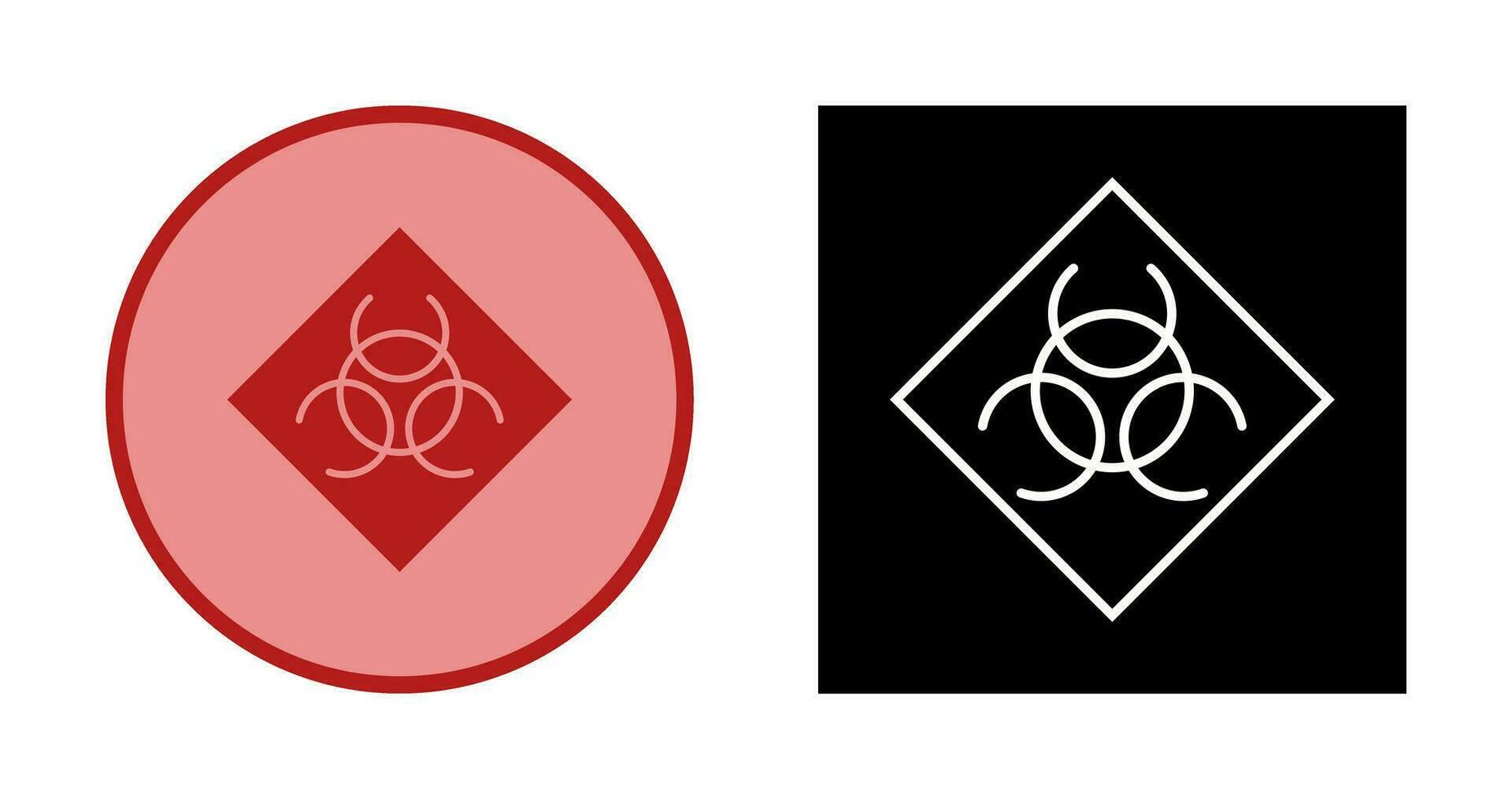 Biological Hazard Vector Icon