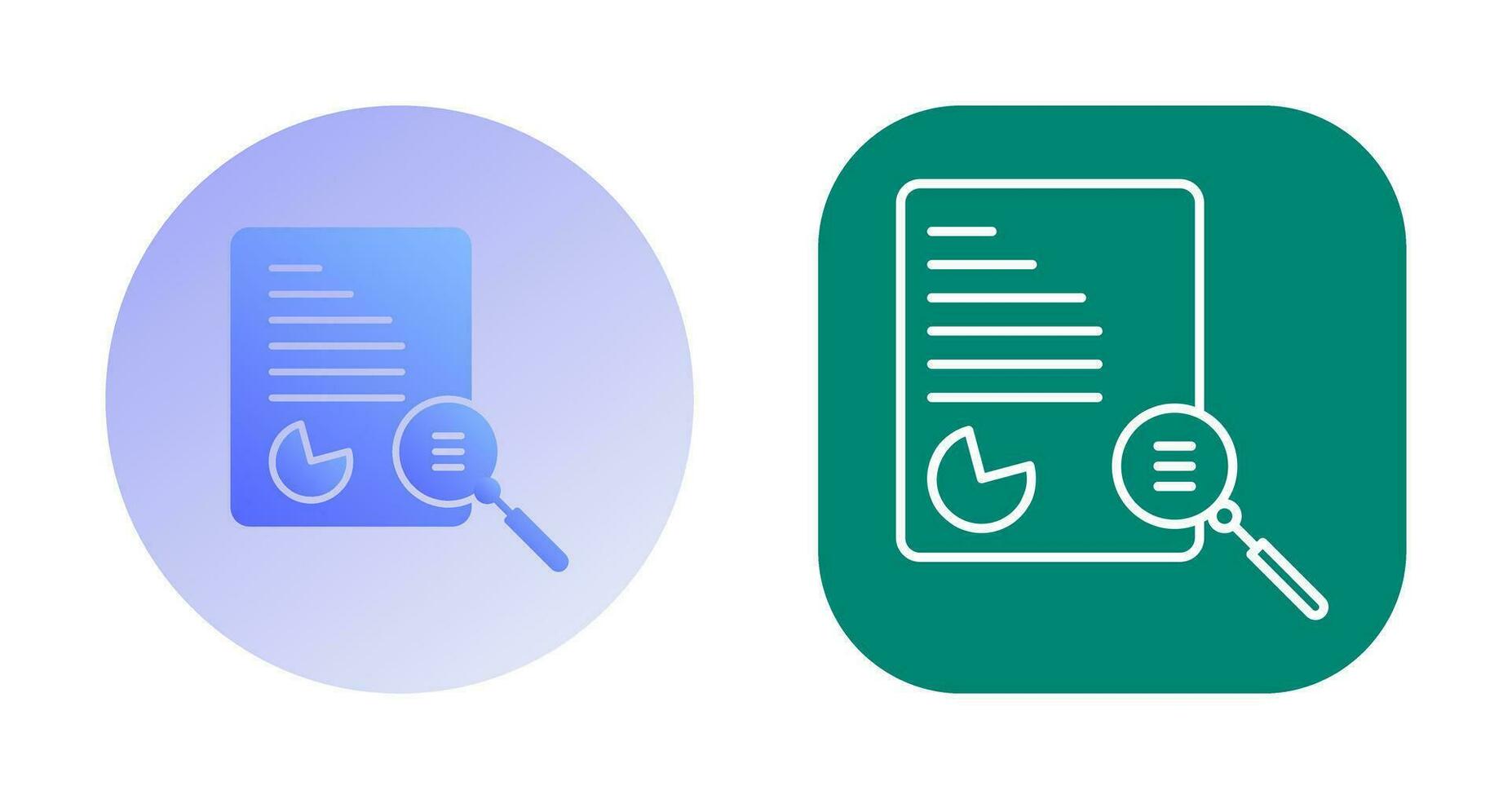 Unique Case Study Vector Icon