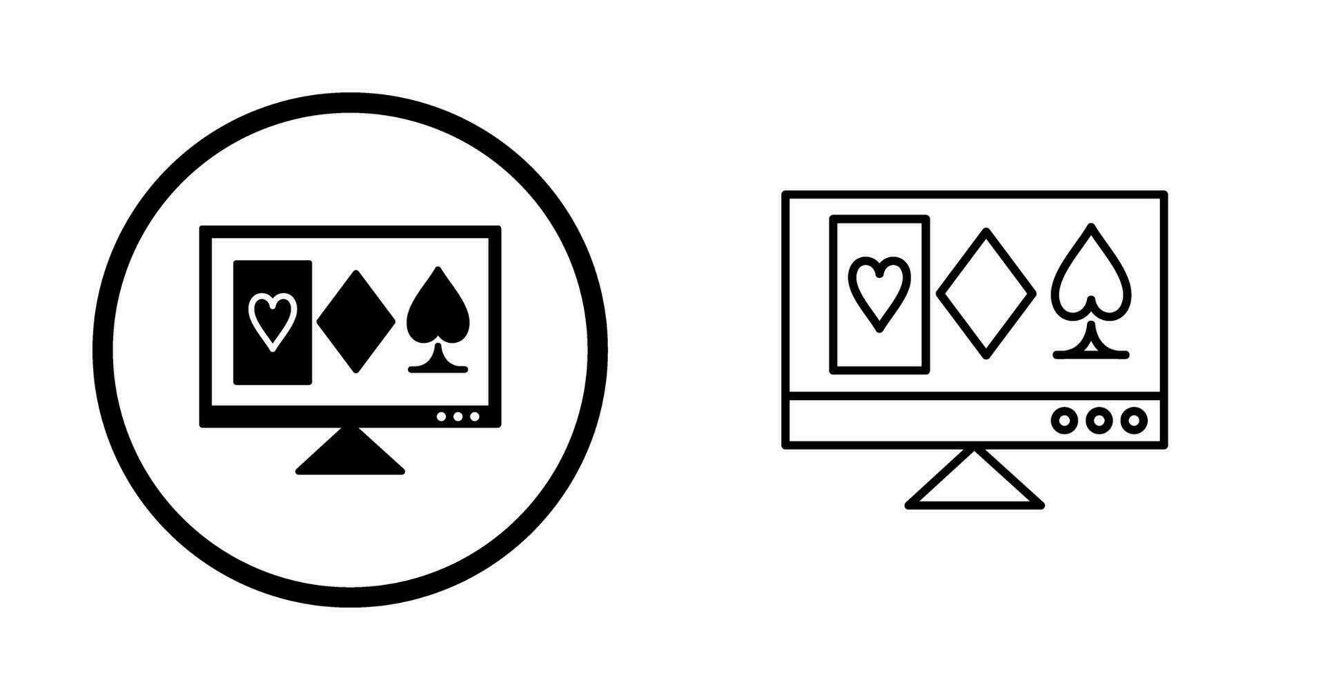 Online Gambling Vector Icon