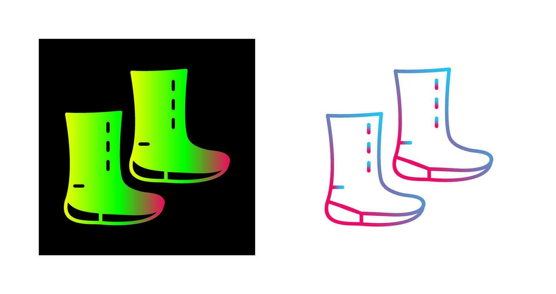 Unique Boots Vector Icon