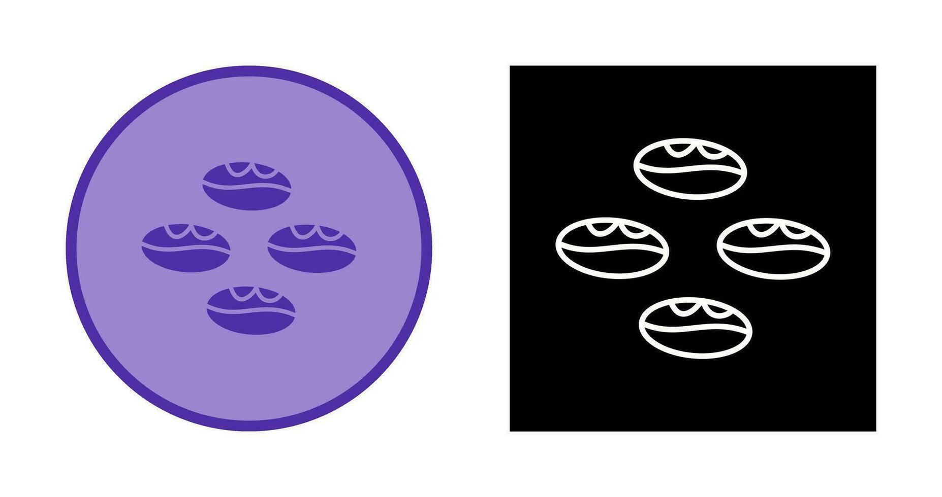 Coffee Beans Vector Icon