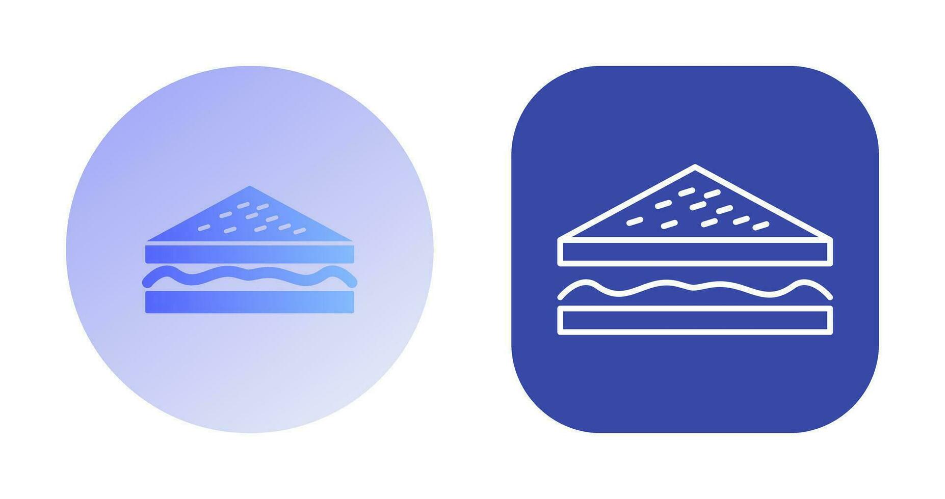 Unique Sandwich Vector Icon