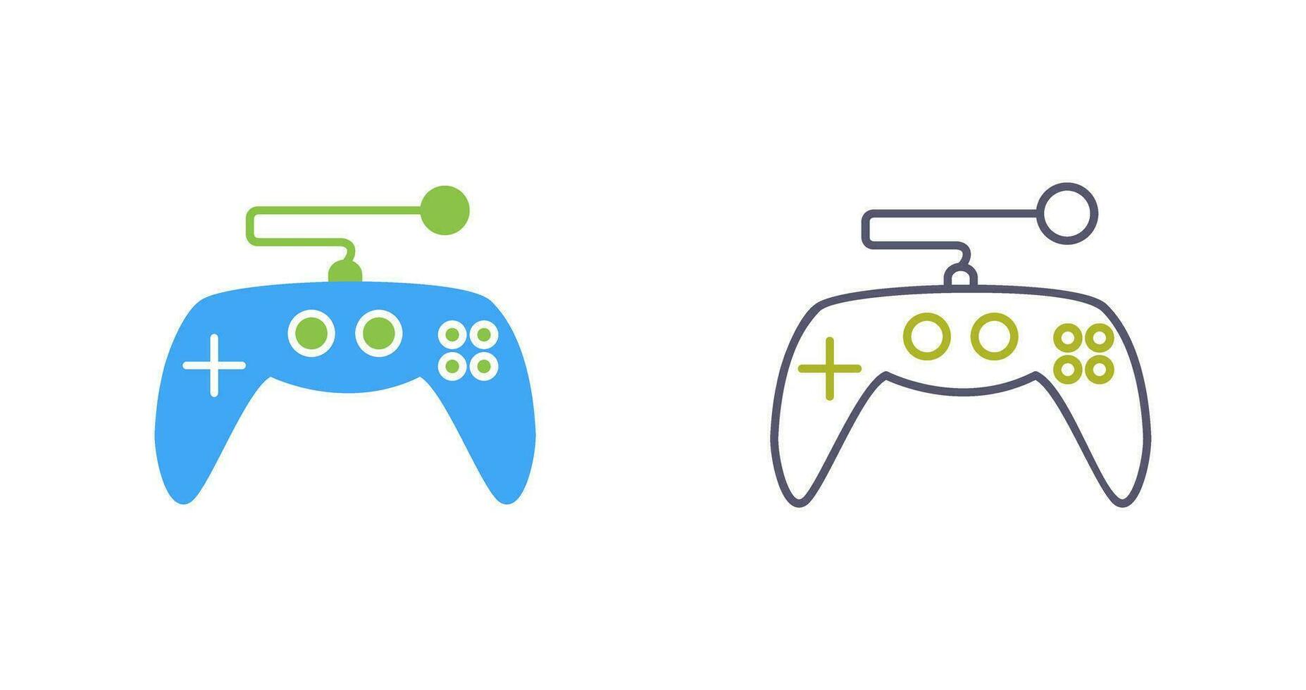 Unique Gaming Control Vector Icon