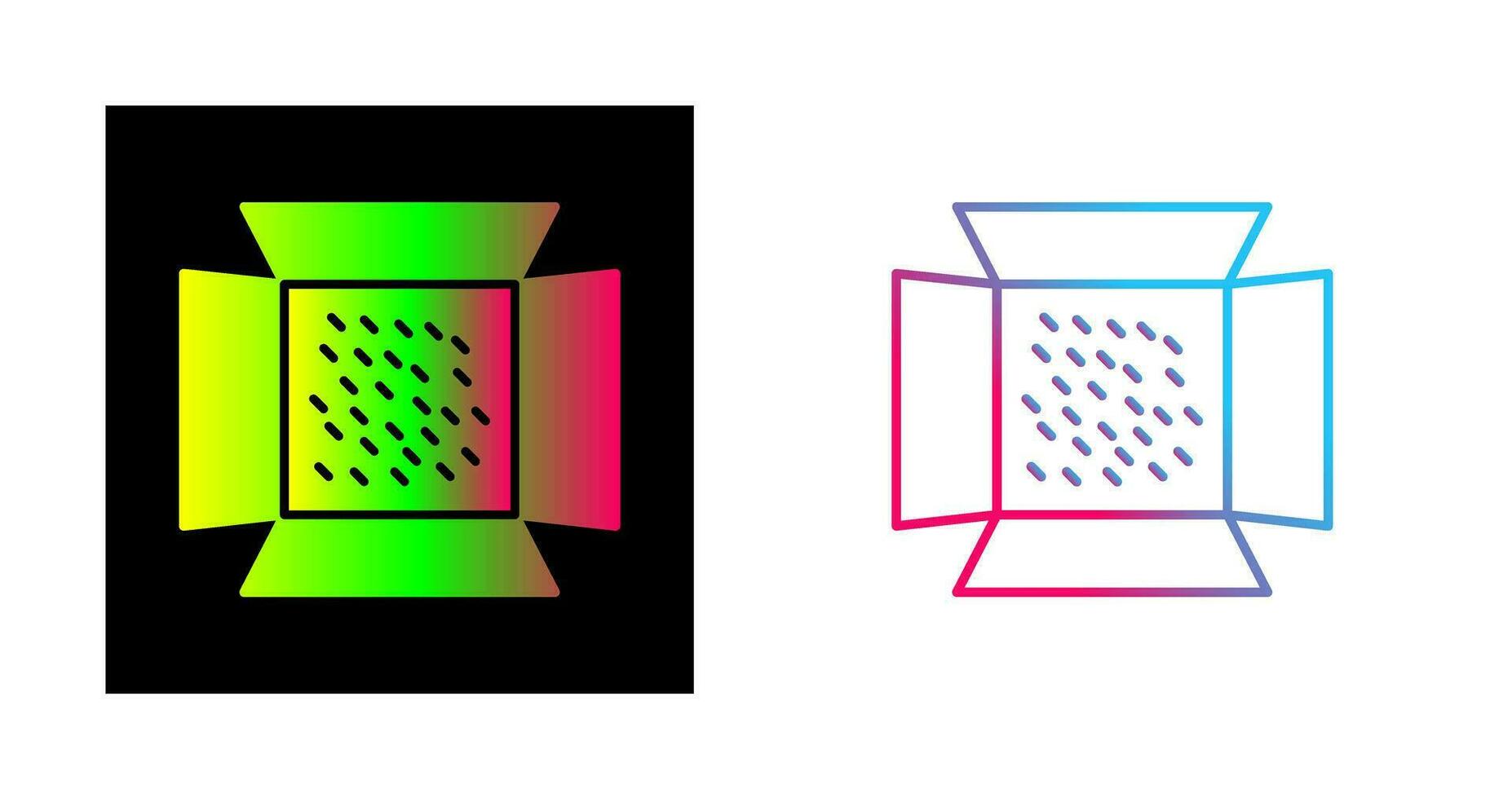 Unique Lights Vector Icon