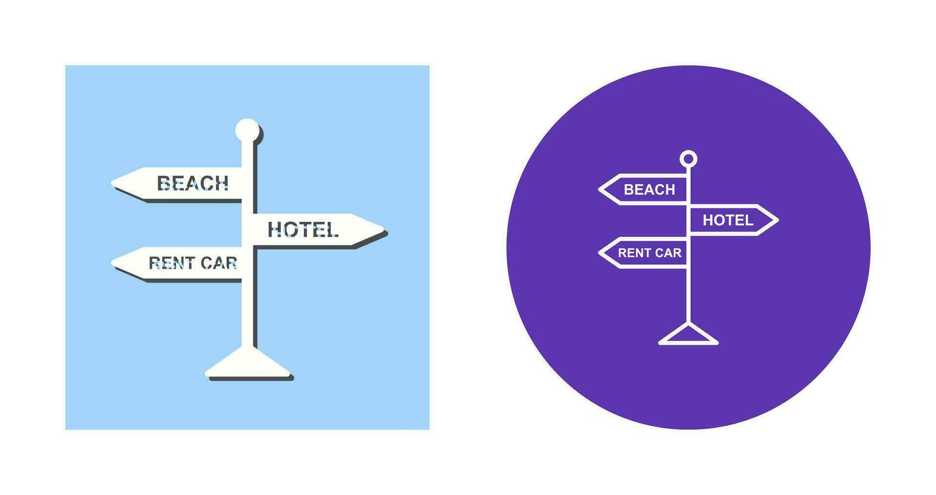 Signboard Vector Icon