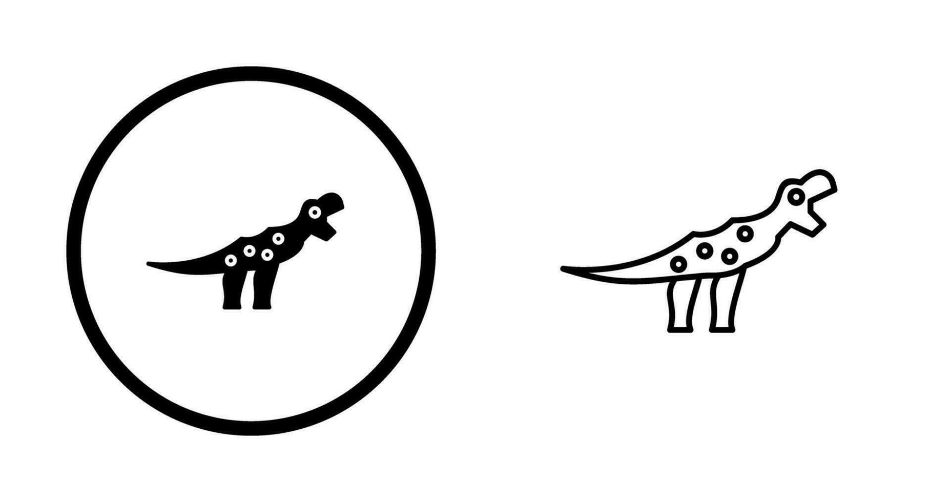 Dinosaur Vector Icon