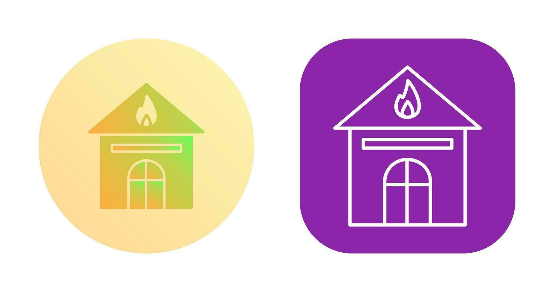 Unique Fire Brigade Vector Icon