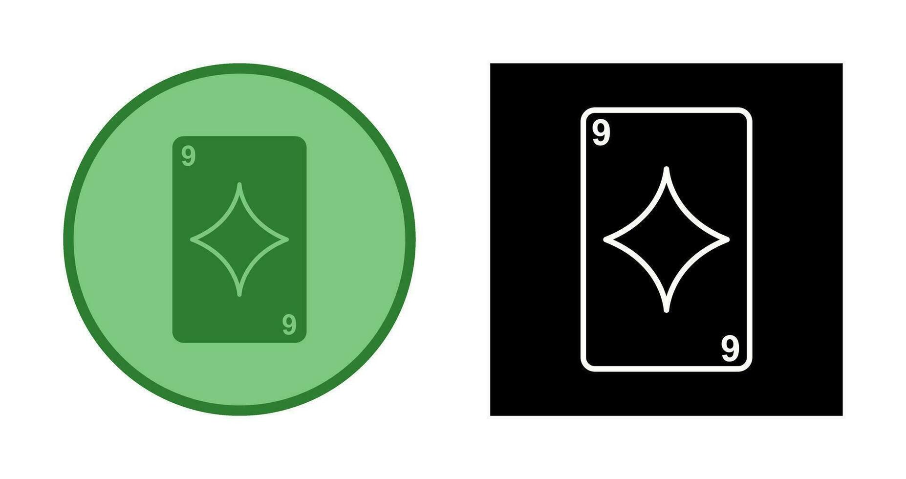 Diamonds Card Vector Icon