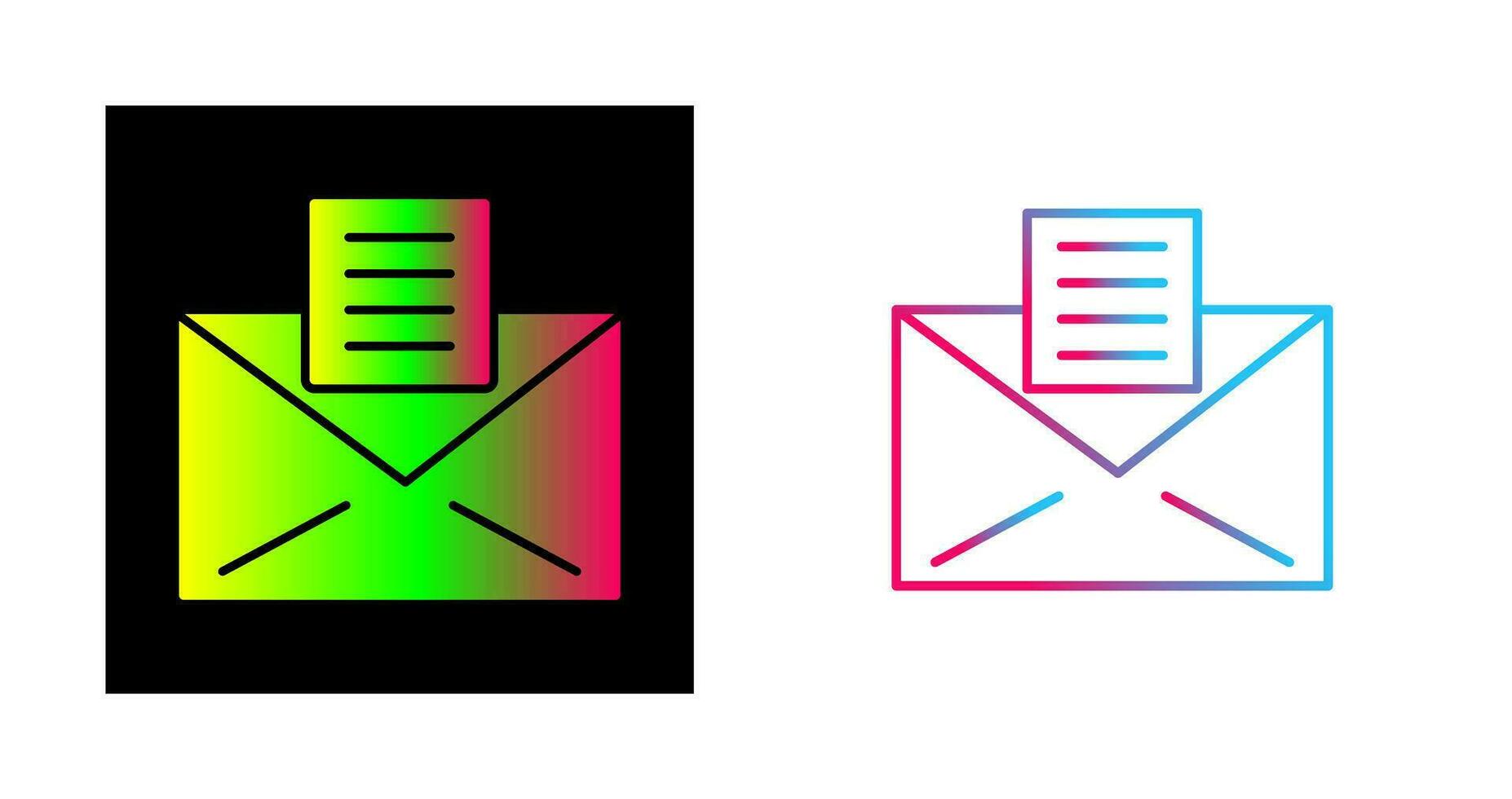 Email Documents Vector Icon