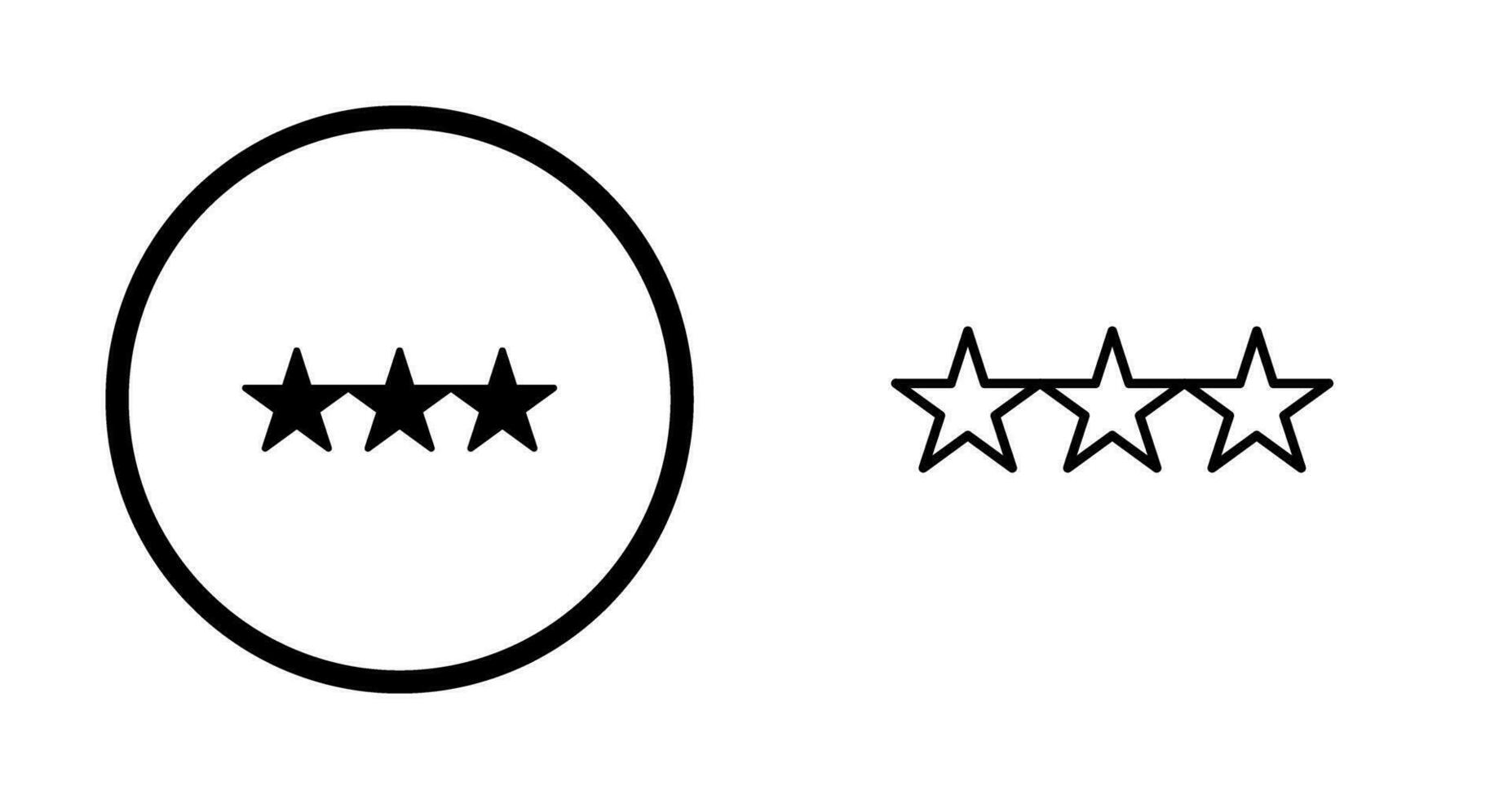 Stars Vector Icon