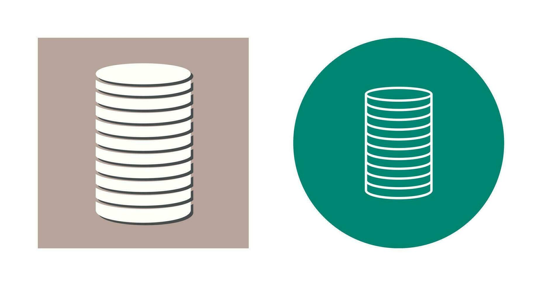 Stack of Coins Vector Icon