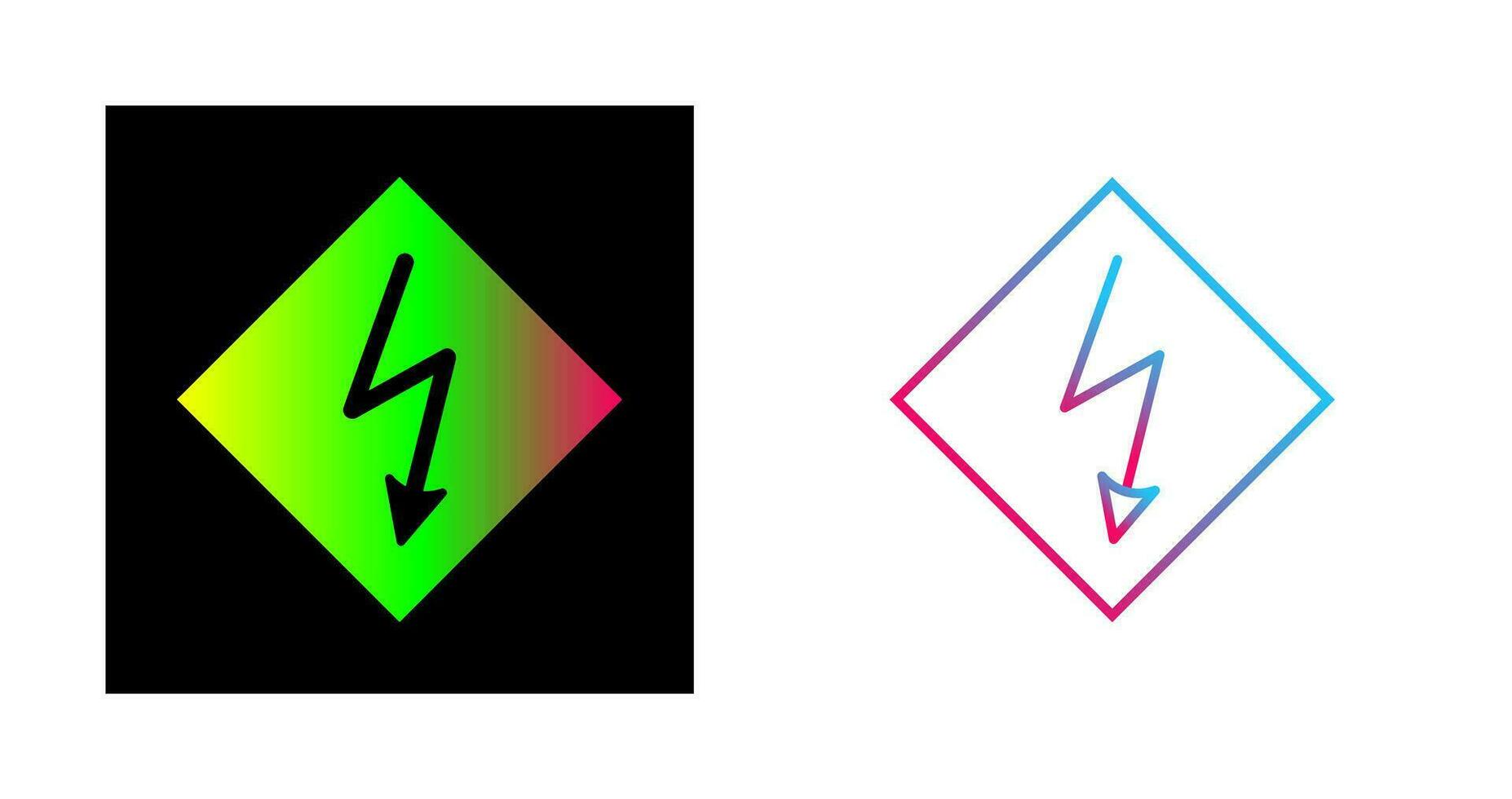 High Voltage Vector Icon