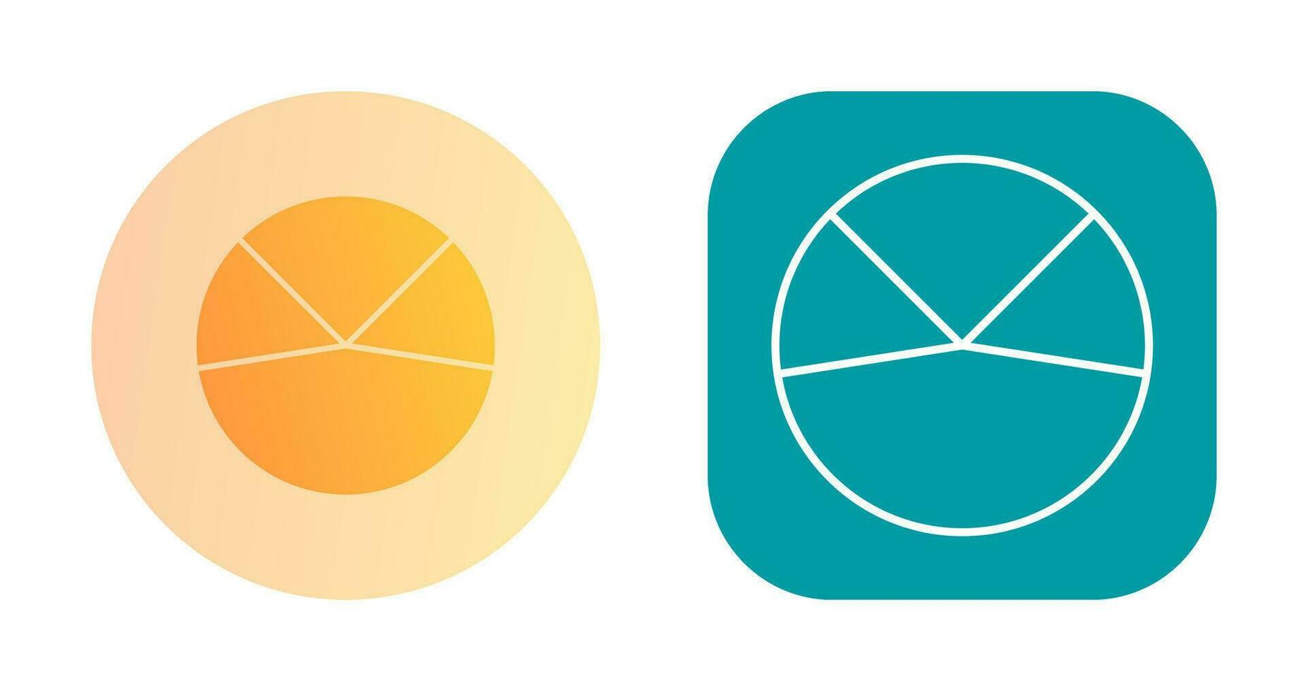 Pie Chart Analysis Vector Icon