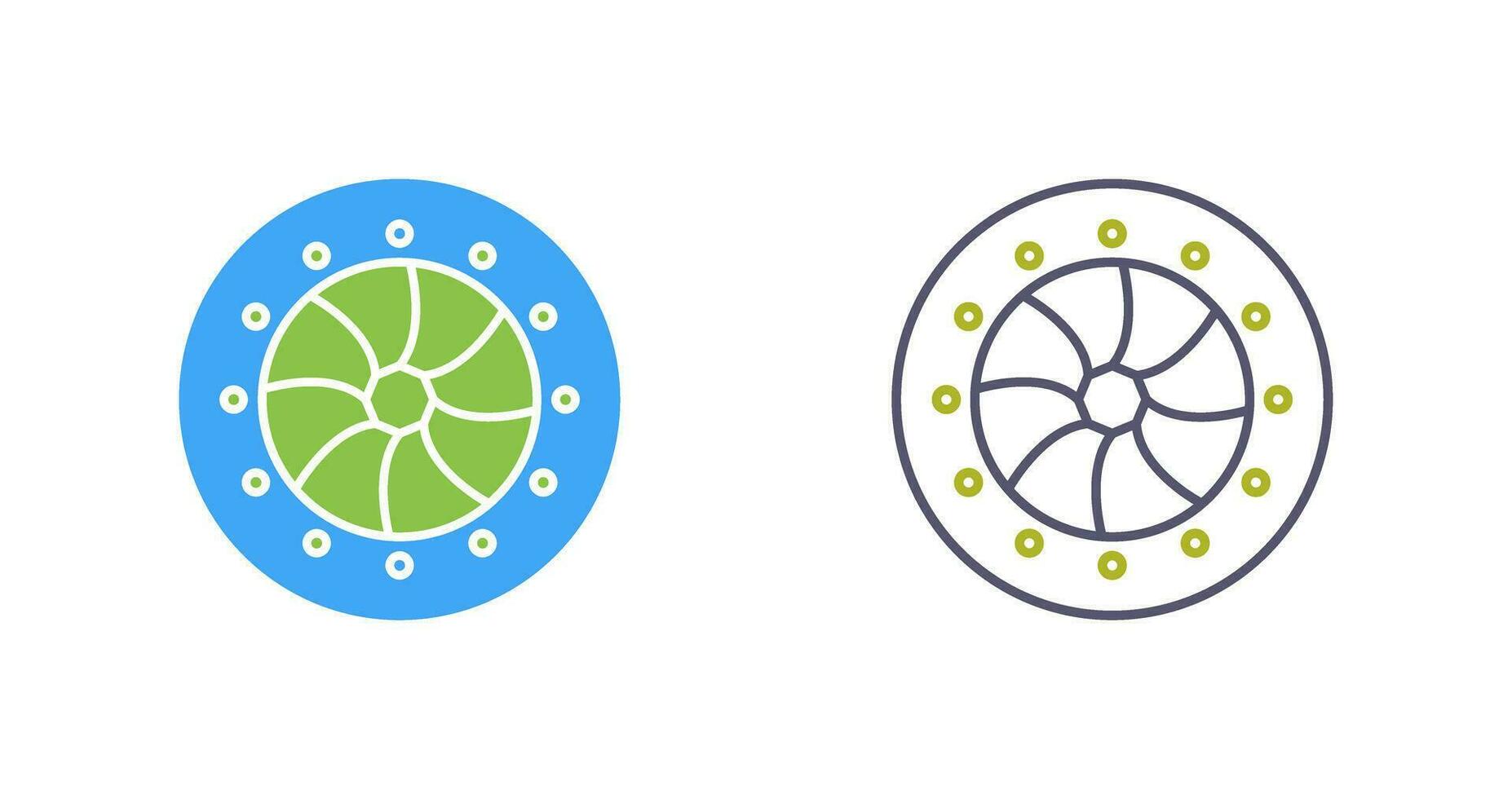 Unique Optical Diaphram Vector Icon