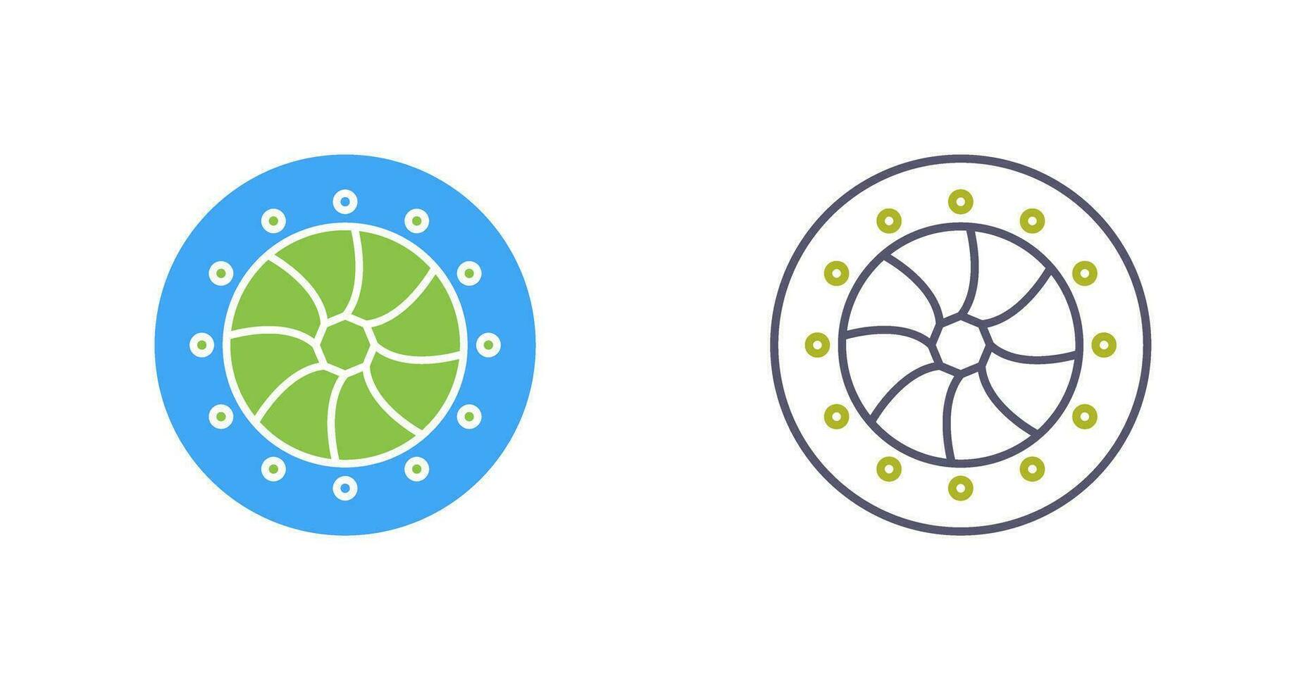 Unique Optical Diaphram Vector Icon