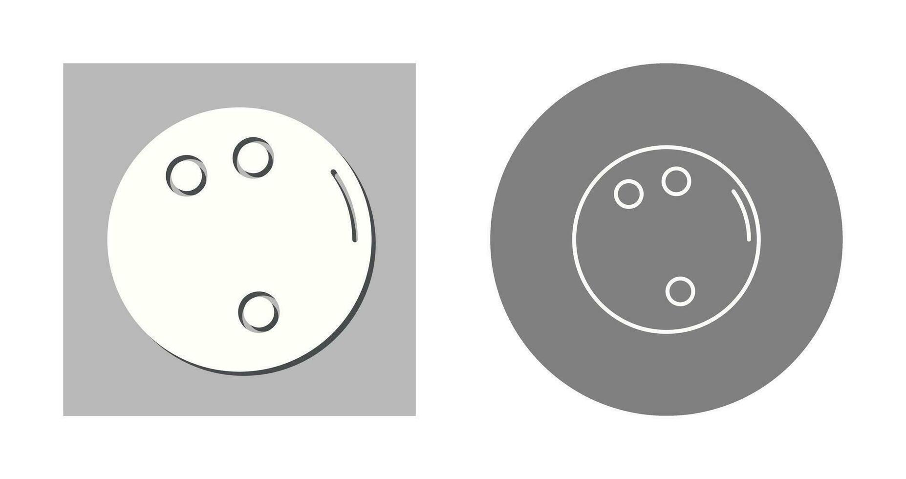 Bowling Ball Vector Icon