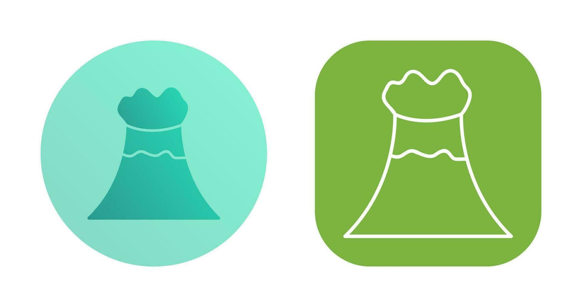Volcano Vector Icon