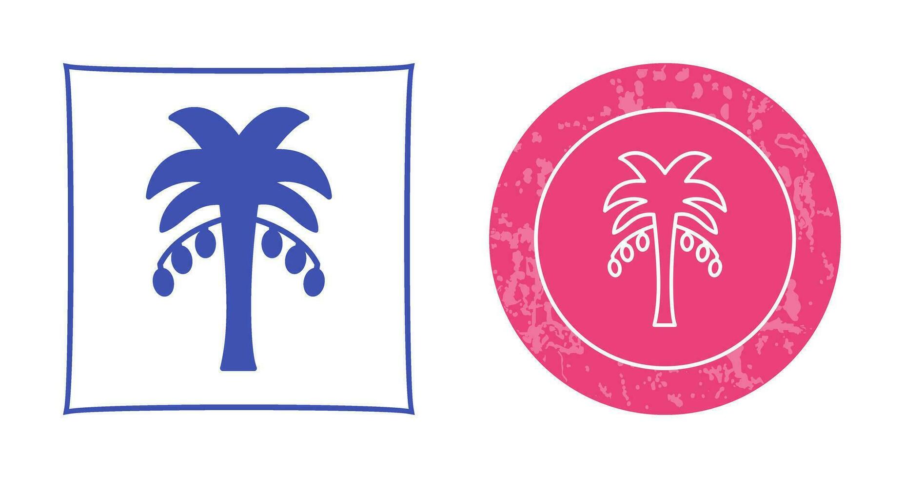 Coconut trees Vector Icon