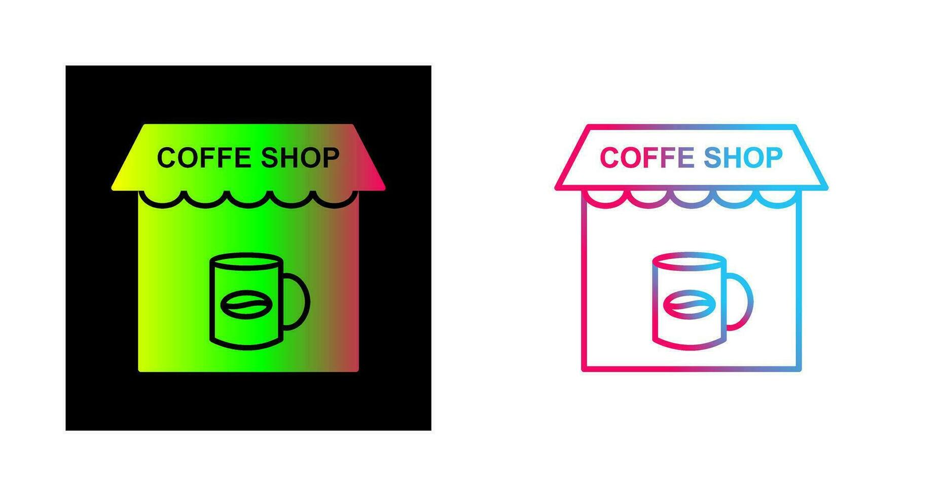 Coffee Shop Vector Icon