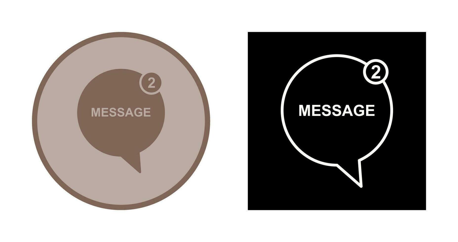 Message Bubbles Vector Icon