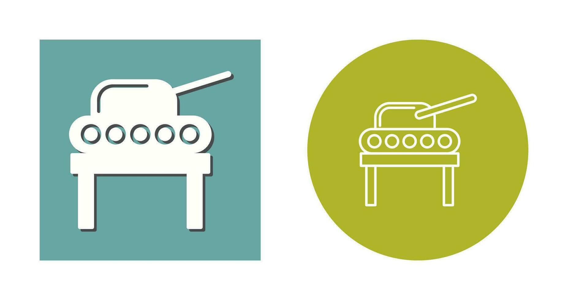 Tank Exhibit Vector Icon