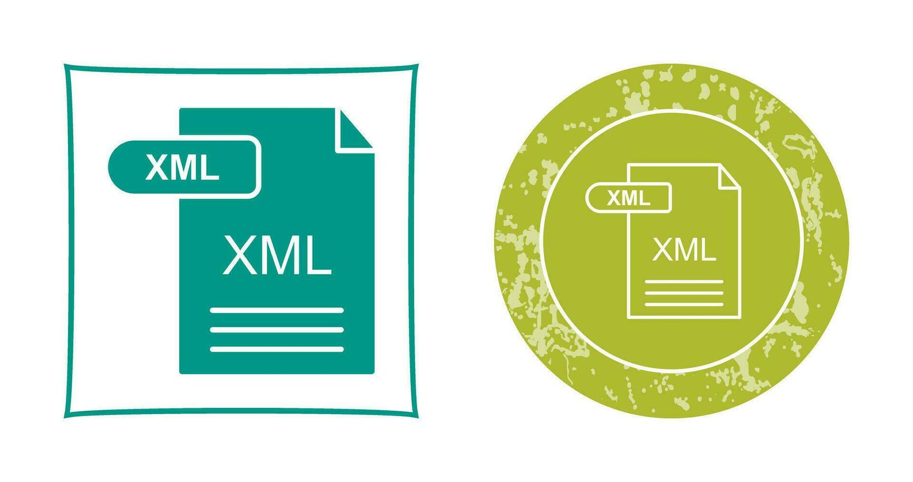 XML Vector Icon
