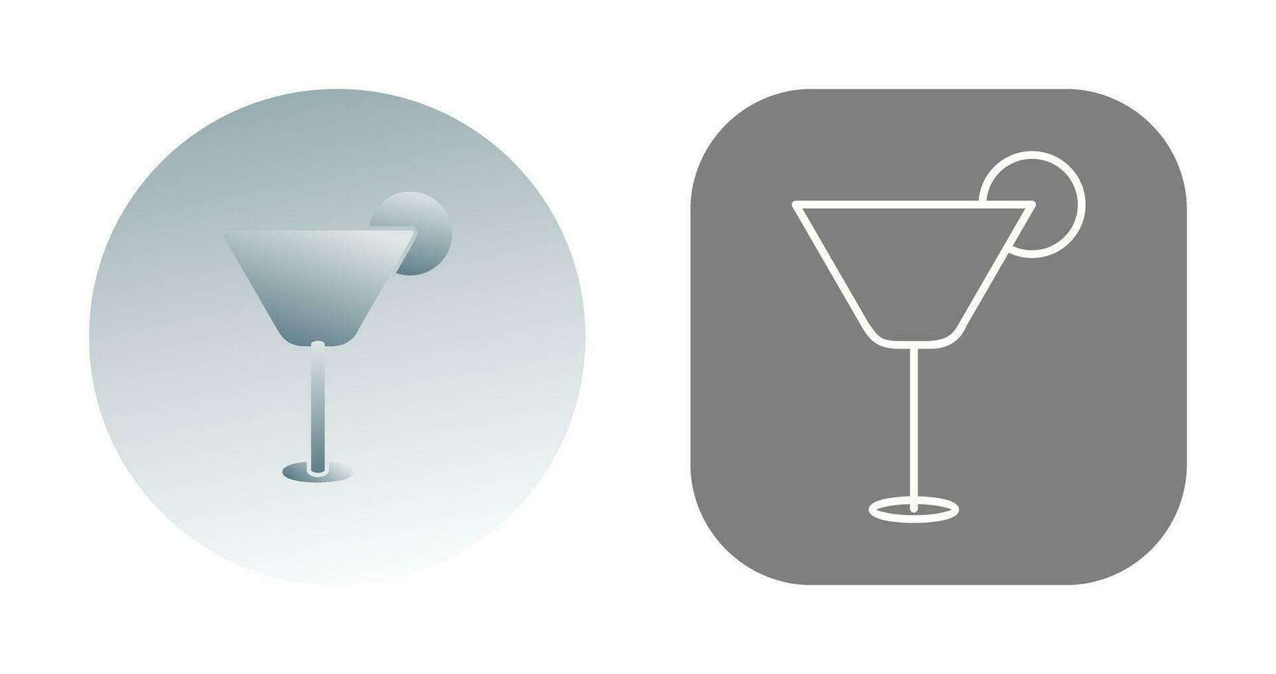 Cocktail Drink Vector Icon