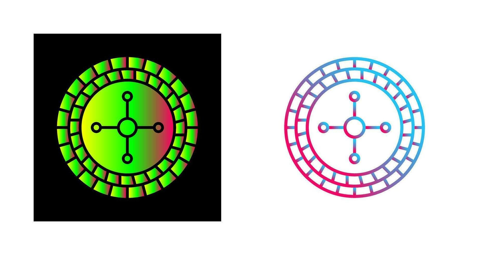 Roulette Vector Icon